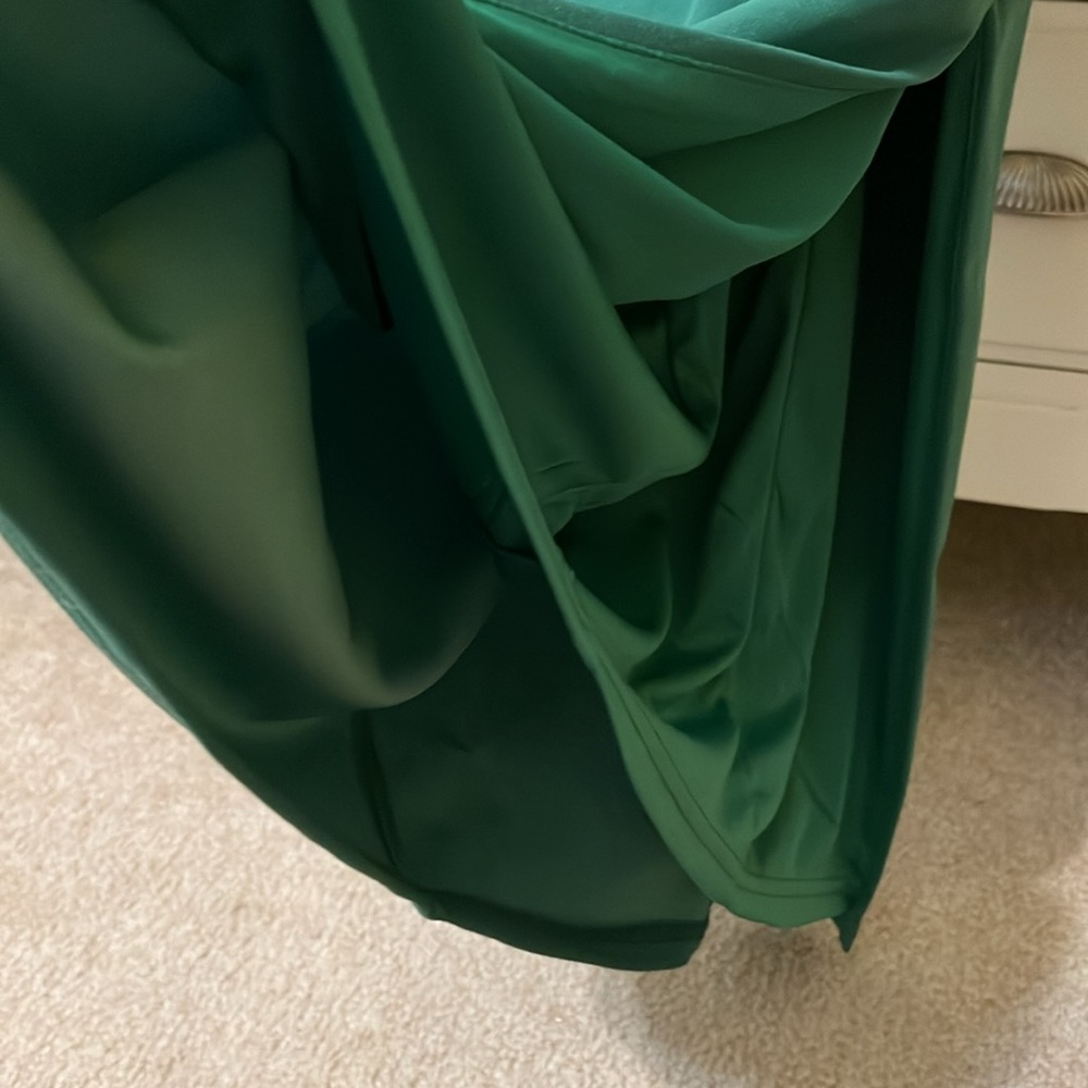 Lulus Women's Vibrant Allure Kelly Green Fitted Midi Dress Size XS NWT wedding - Picture 8 of 14